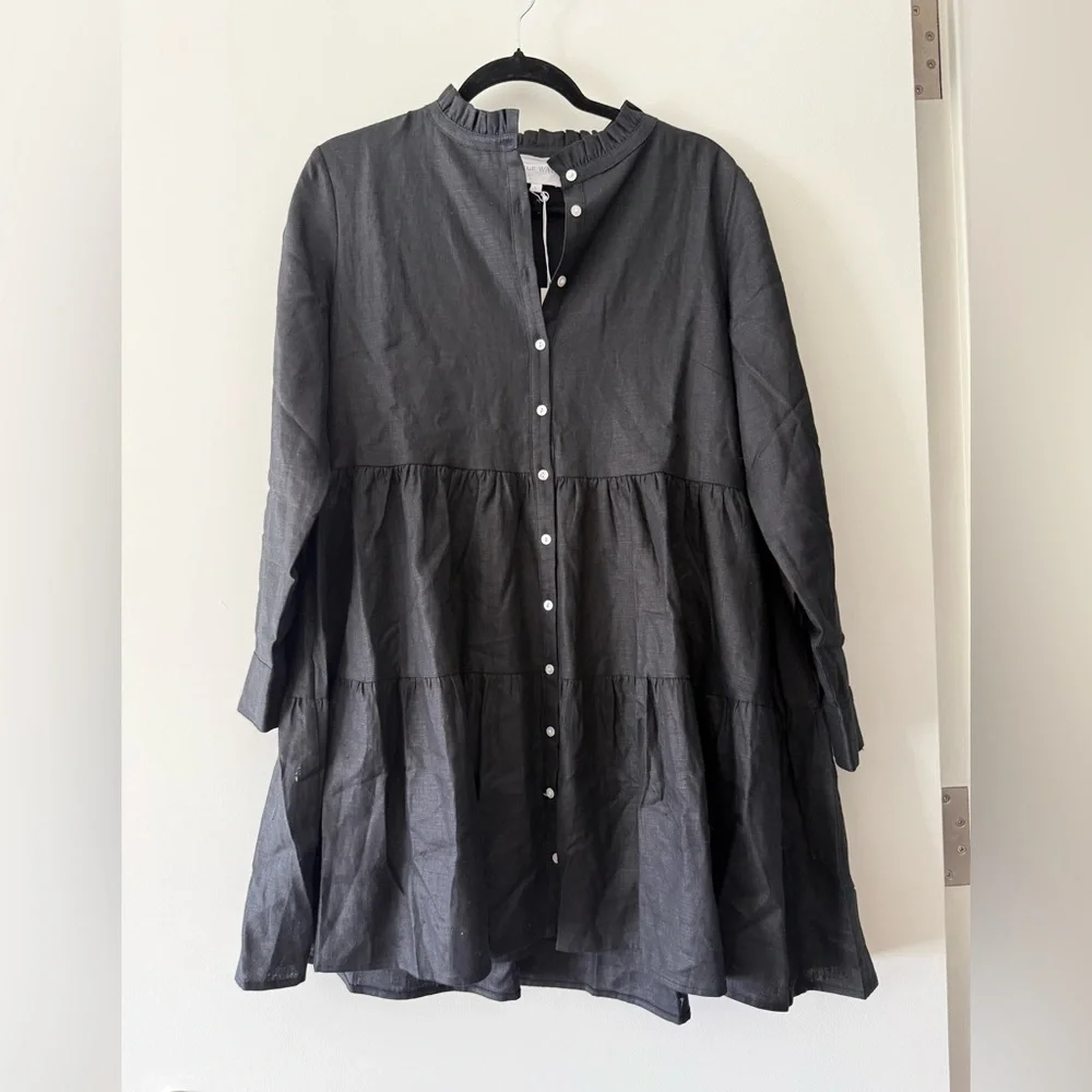 NWT Alice Walk Linen Dress - Picture 1 of 6